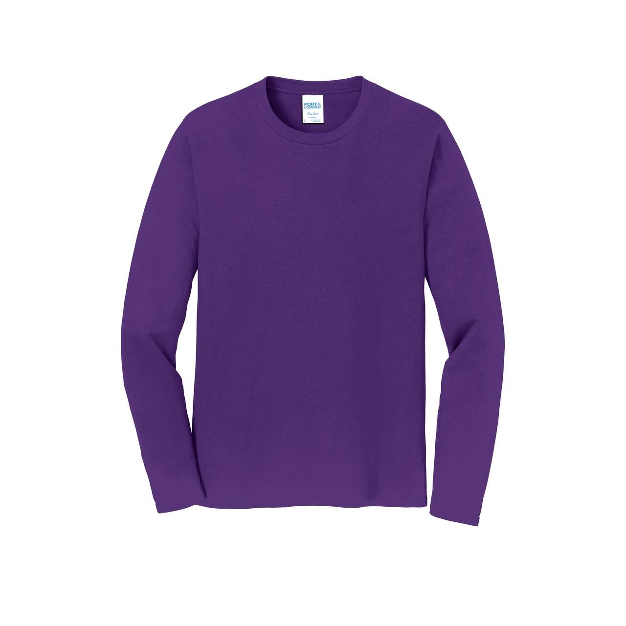 Port & Company® Fan Favorite™ Colors Long Sleeve T-Shirt